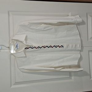 Vintage Roper button down - S - off white with embroider